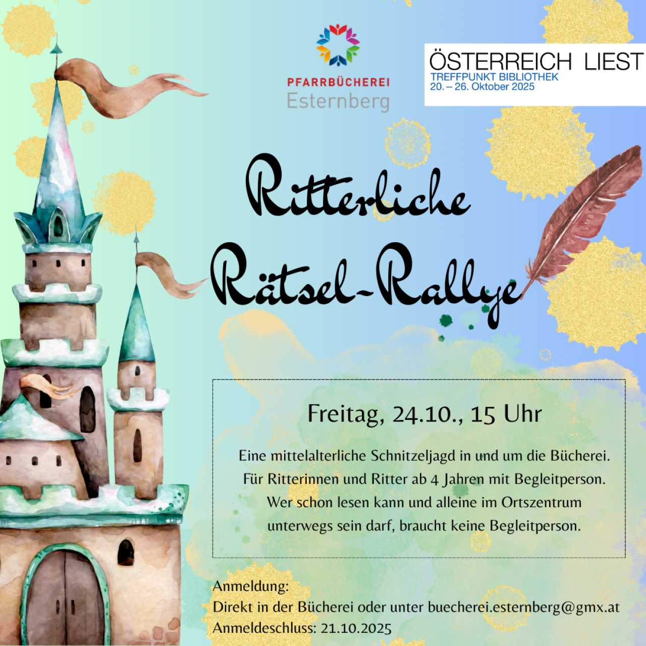 Ritterliche Rätsel-Rallye